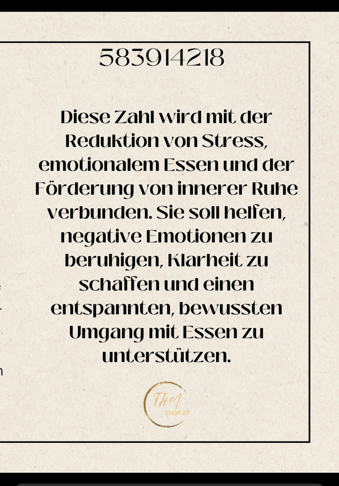Glas mit Gravur Zahlen von Grabavoj „Gewicht - Stress, emotionales Essen“