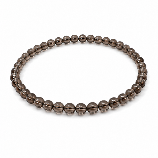 Armband Rauchquarz 4mm