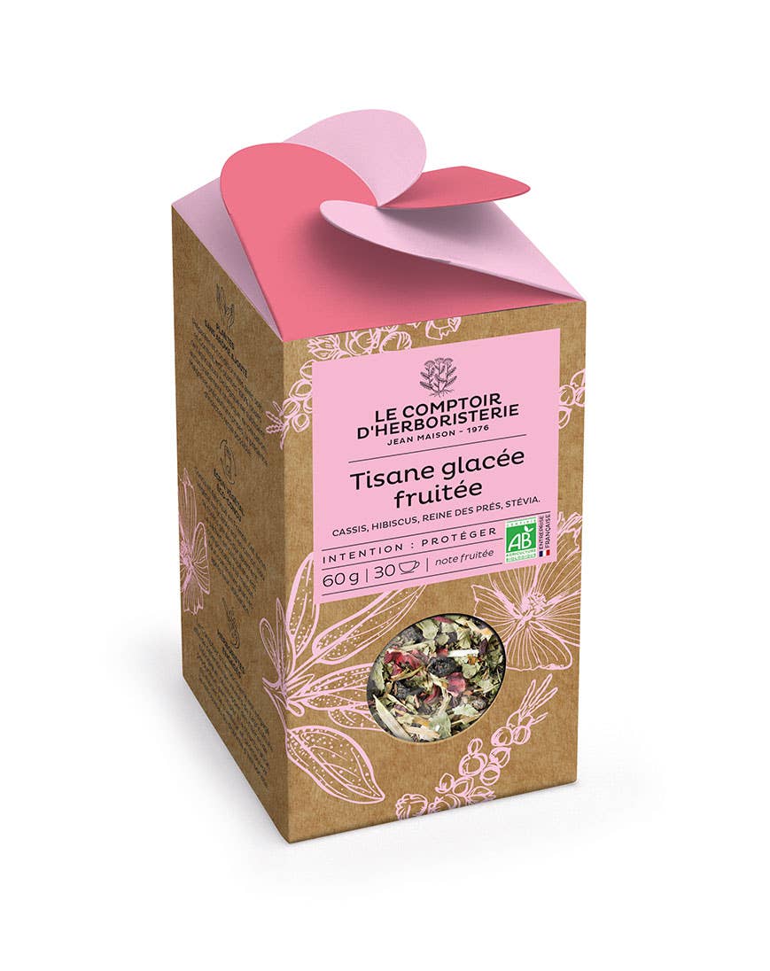 BIO FRUCHTIGER EISKRÄUTERTEE 60G