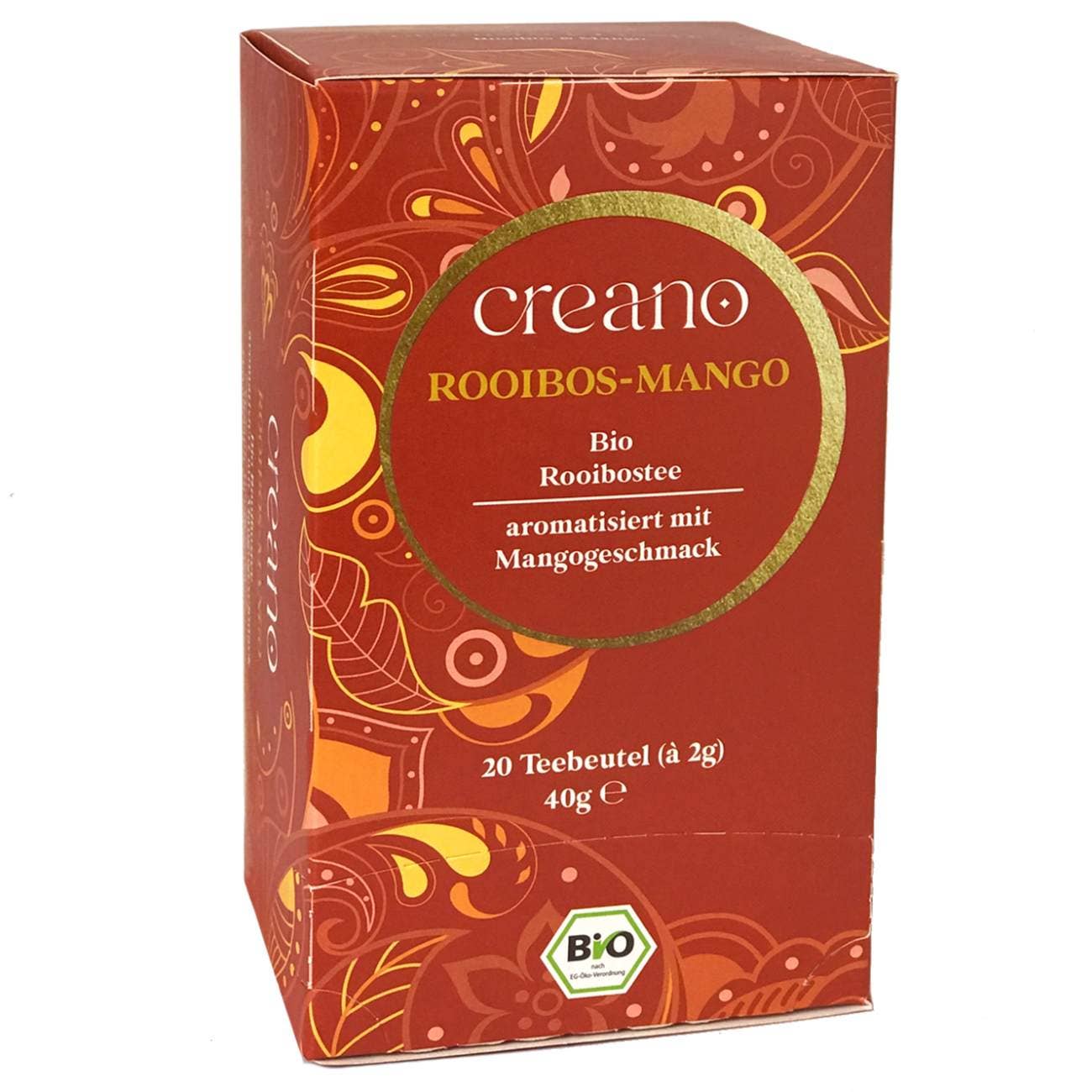20er Pack Bio-Teebeutel Rooibos-Mango*