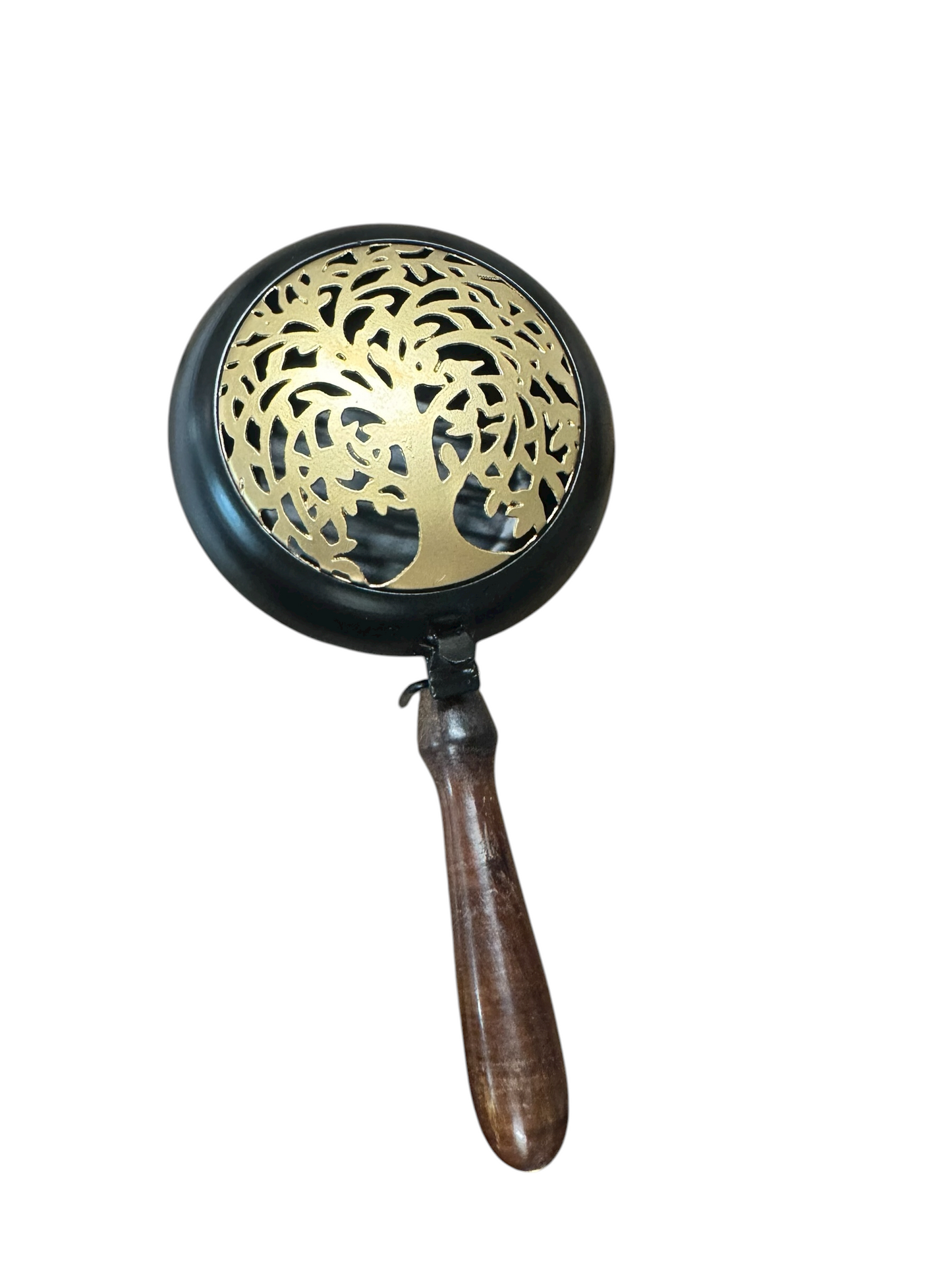 Räucherpfanne Gold Baum des Lebens groß 10 cm