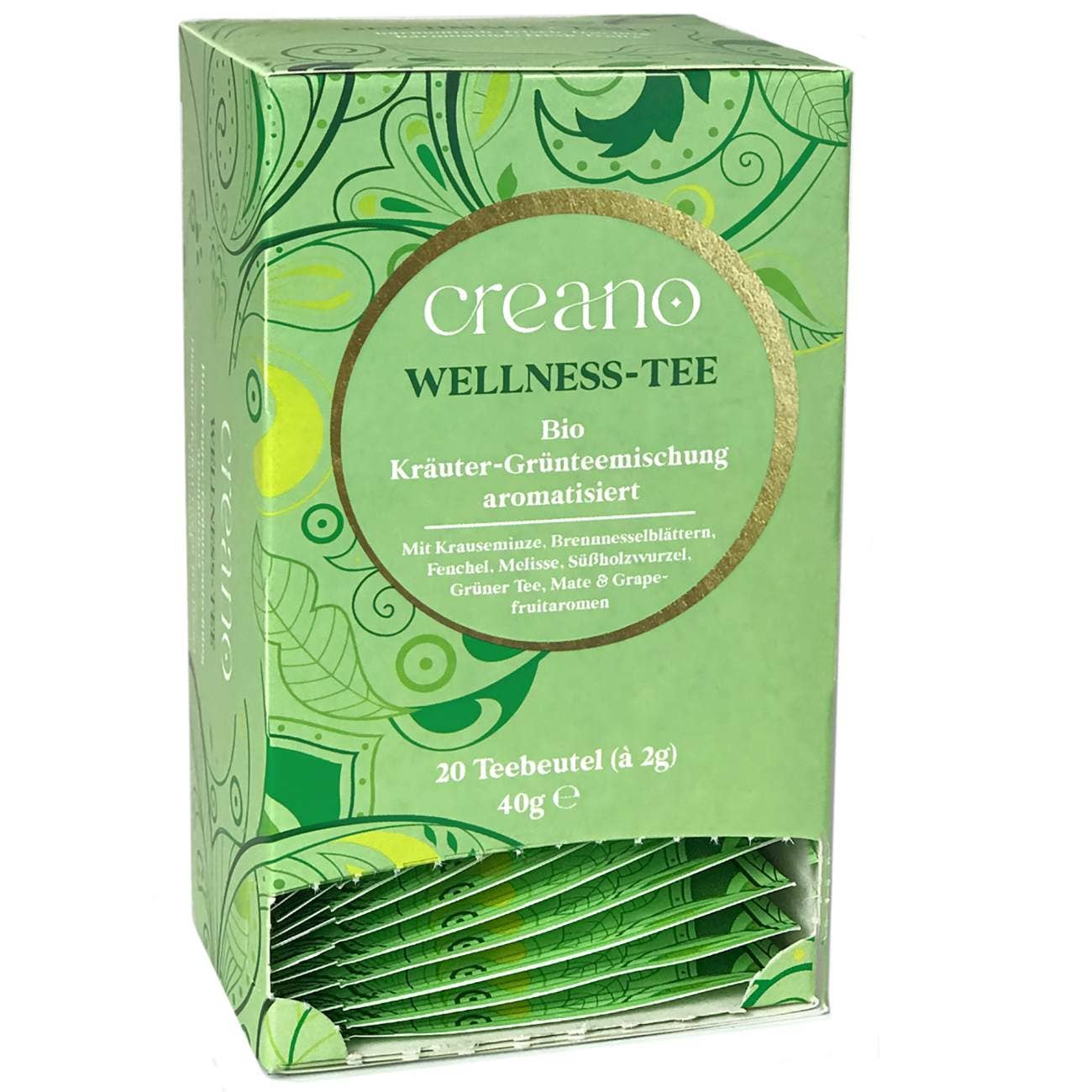 20er Pack Bio-Teebeutel Wellness-Tee*
