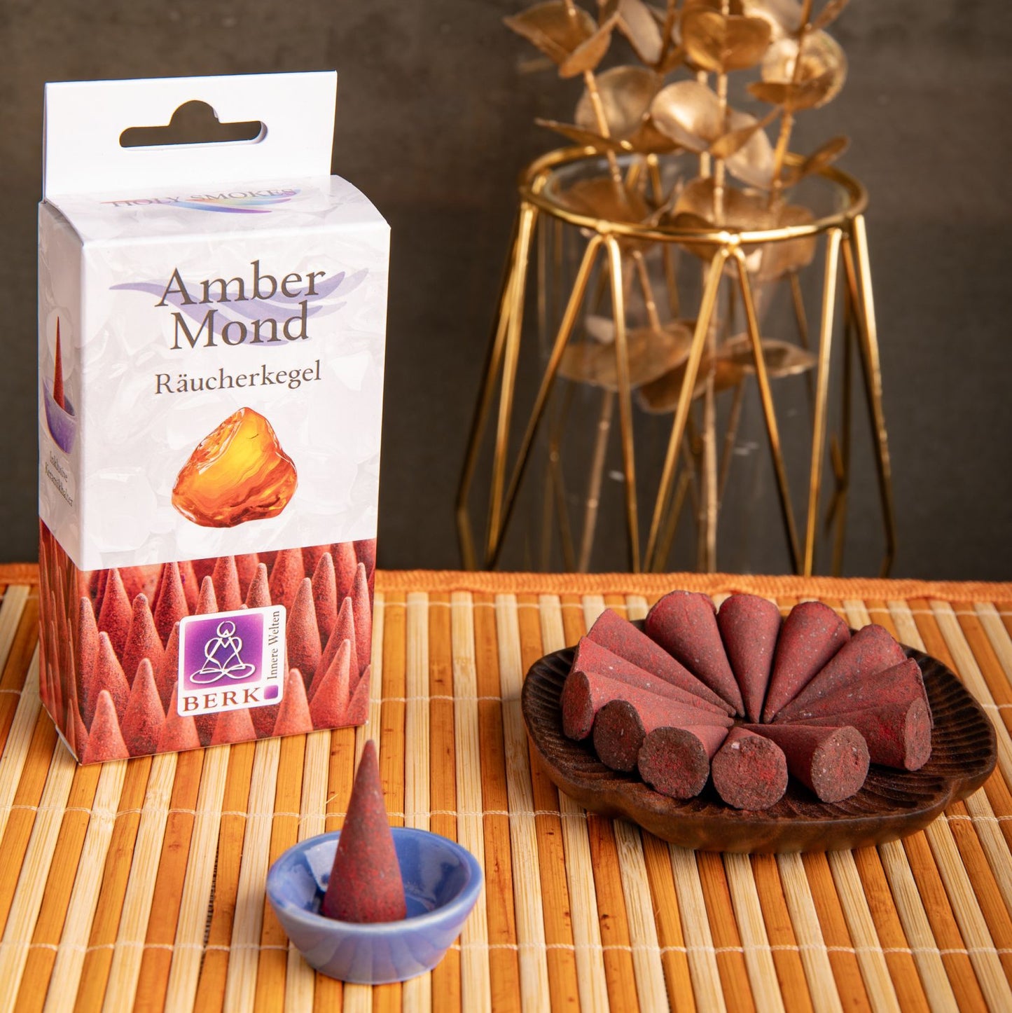 Räucherkegel Amber Mond