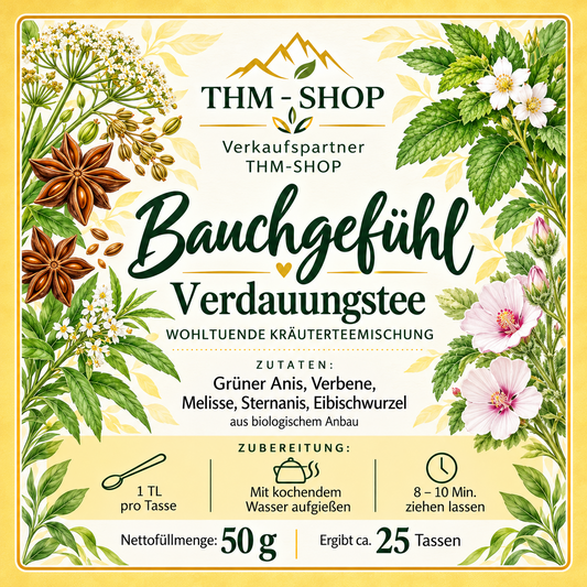 BIO-KRÄUTERTEE MIT FLACHEM BAUCH 100G