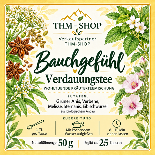 Bauchgefühl Bio-Kräutertee zur Verdauungsförderung 50 g