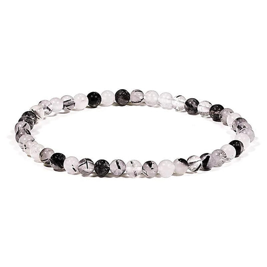 Armband Turmalin Schwarz/Weiß