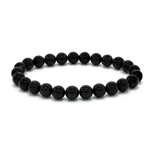 Armband für breites Handgelenk mit schwarzem Turmalin Armband für breites Handgelenk mit schwarzem Turmalin