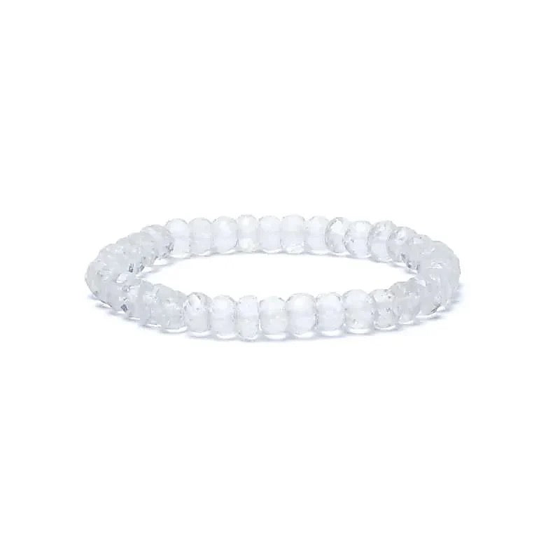 Armband Bergkristall Facette AA Qualität elastisch