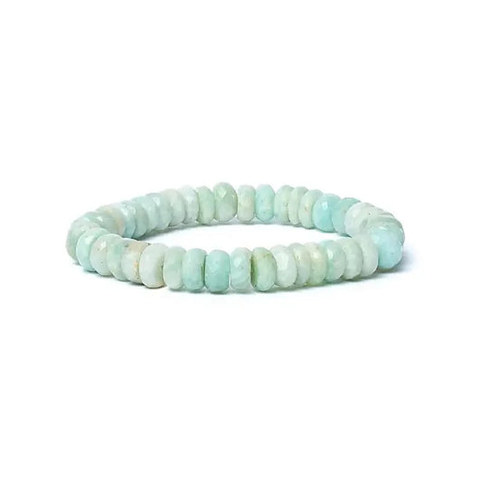 Armband Amazonit Facette AA Qualität