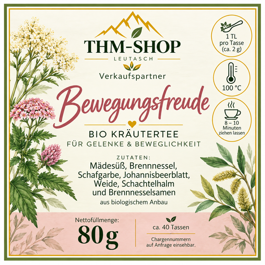 Bewegungsfreude - Bio-Kräutertee für die Gelenke 80 g