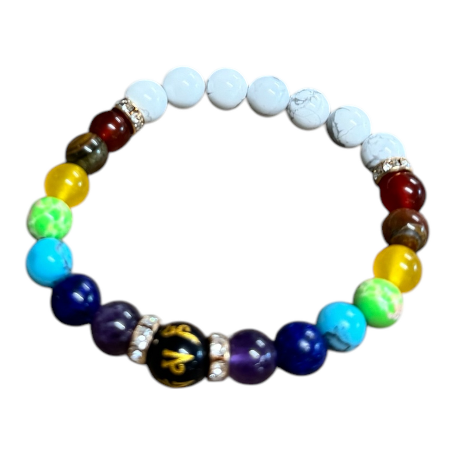 Chakrenarmband mit Magnesit