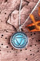 Chakrenkette silber Kehlchakra