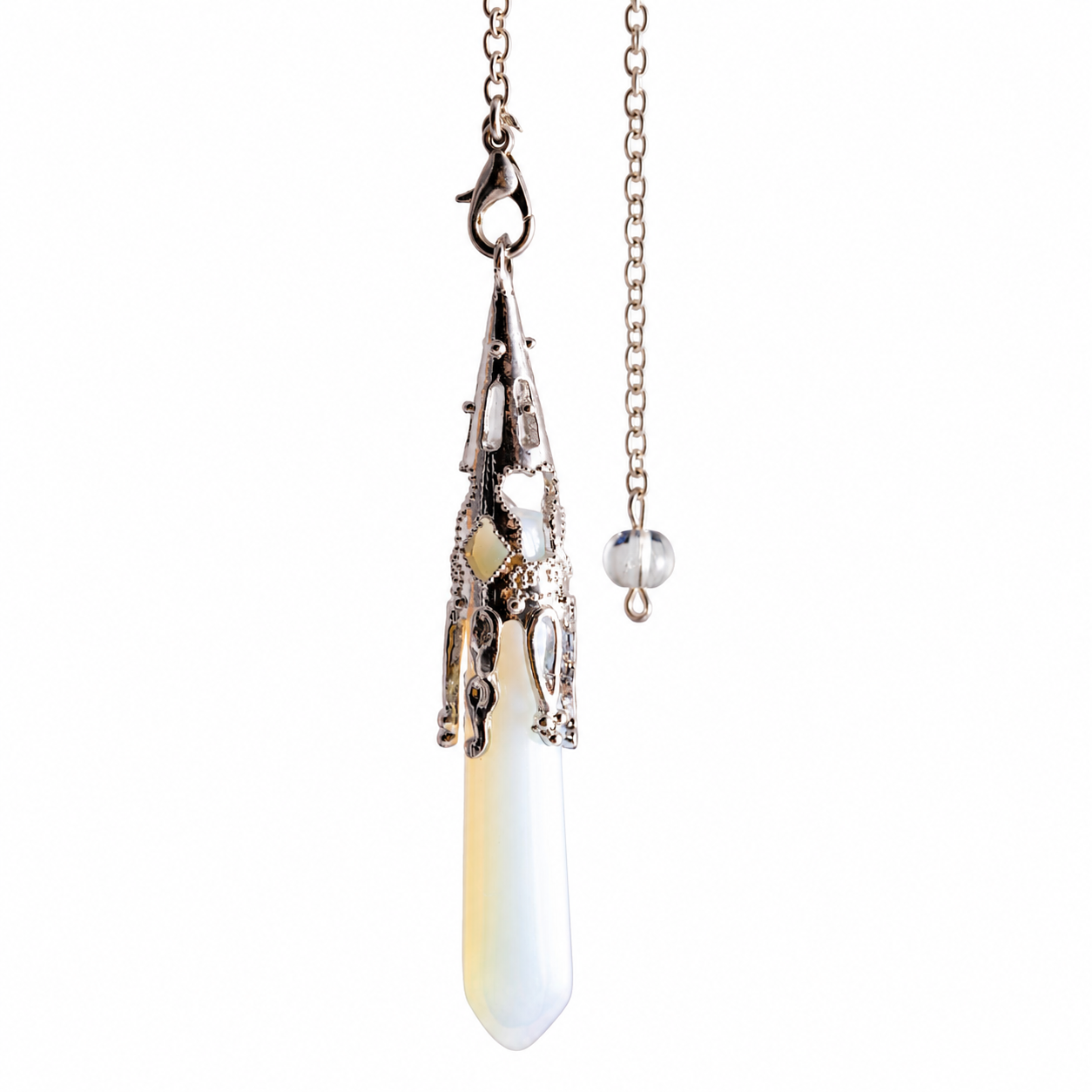 Feen Pendel, Opal Glas