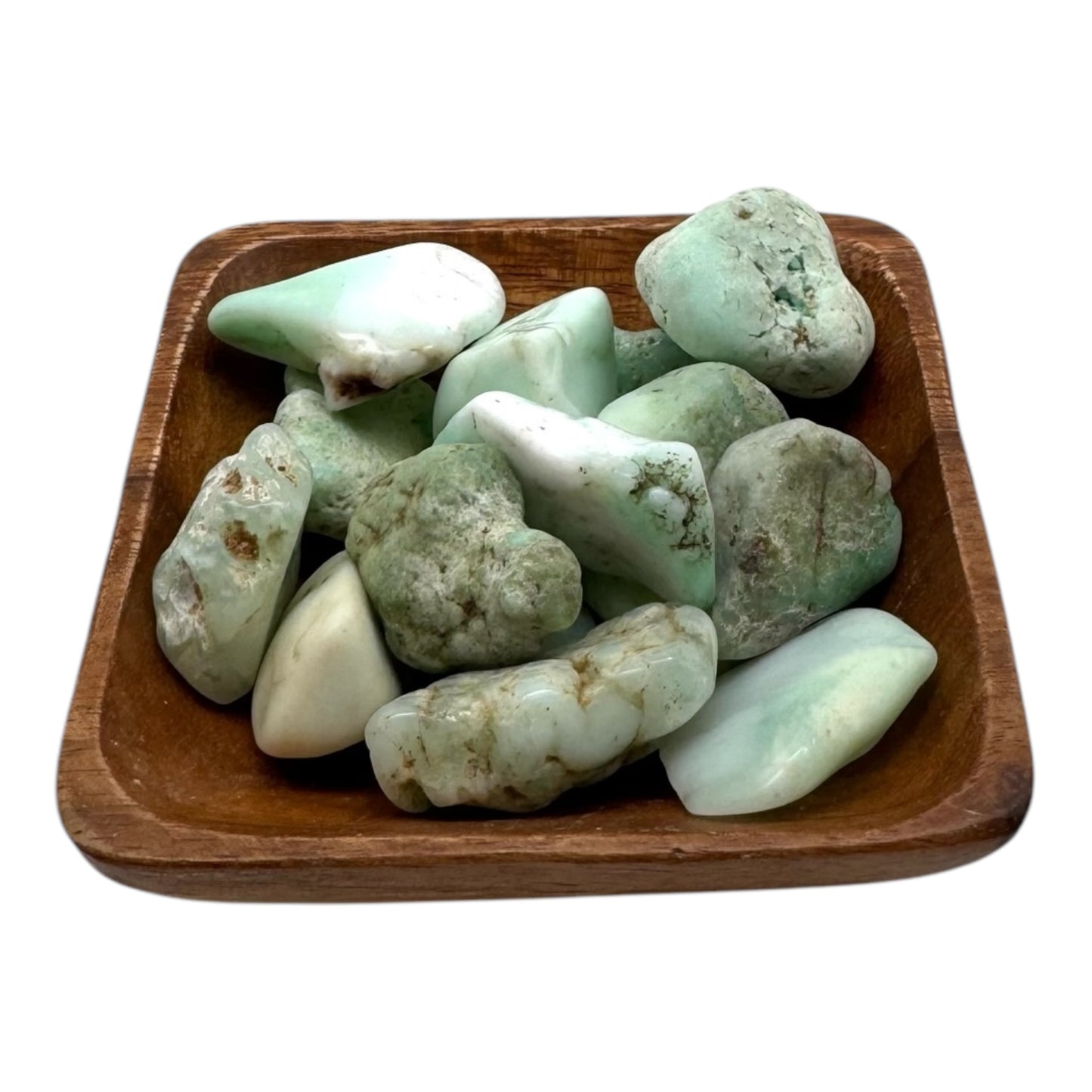 Chrysopras Geschliffen