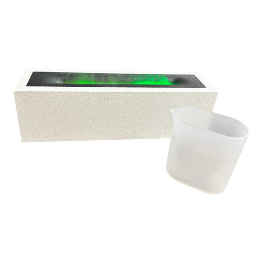 Diffuser weiß eckig mit Füllbecher USB mit Farbenwechsel