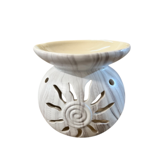 Duftlampe Keramik Sonne