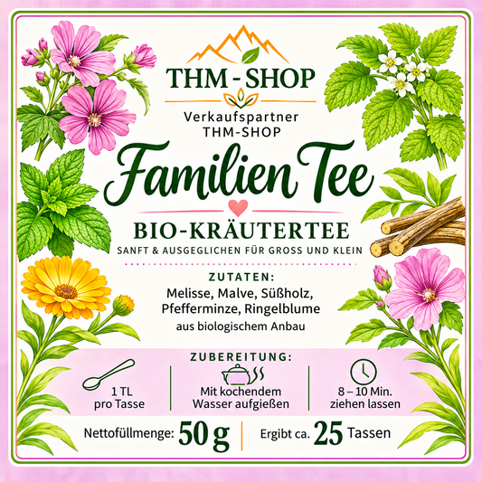 Familien-Tee Bio-Kräutertee für die ganze Familie 50 g