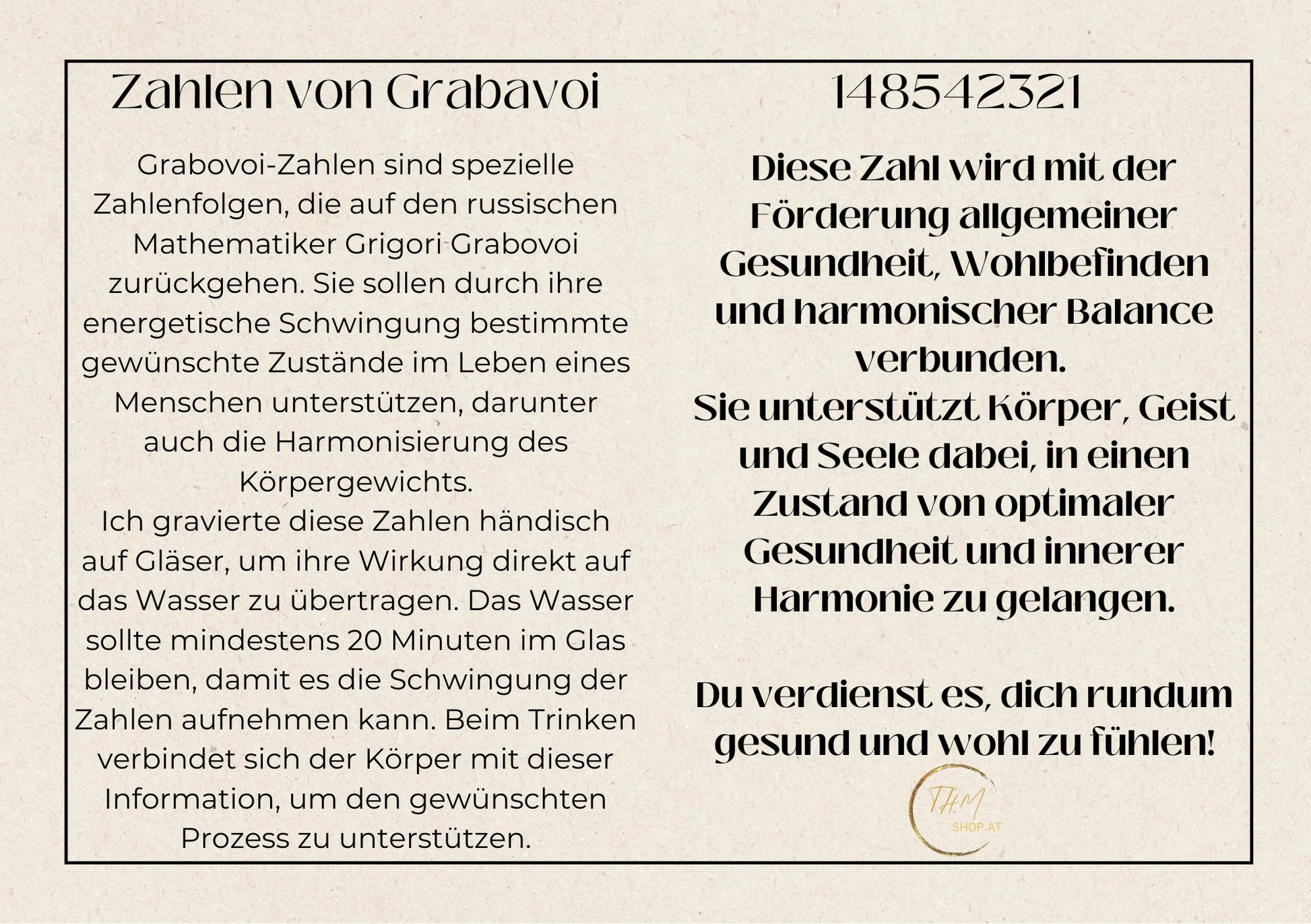 Glas mit Gravur Zahlen von Grabavoi 148542321