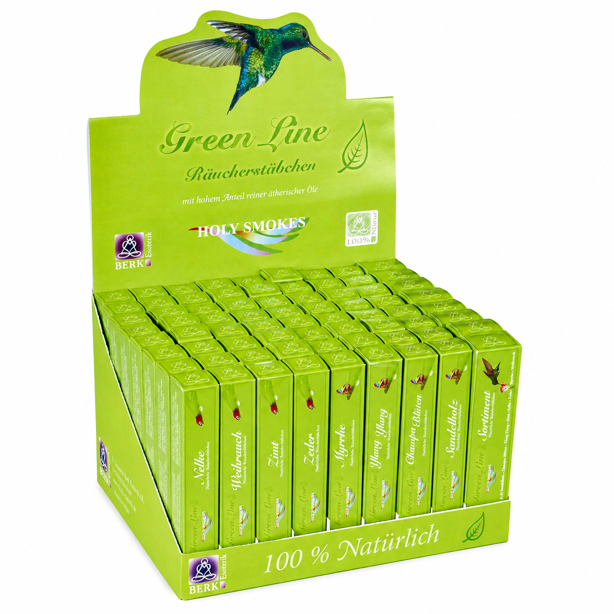 Green Line 100% organic Räucherstäbchen