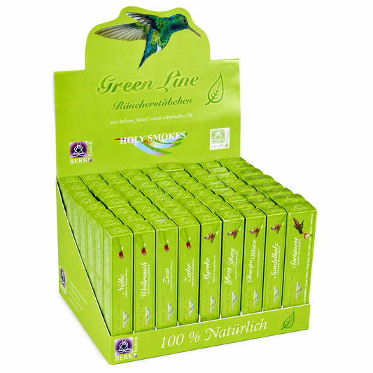 Green Line 100% organic Räucherstäbchen