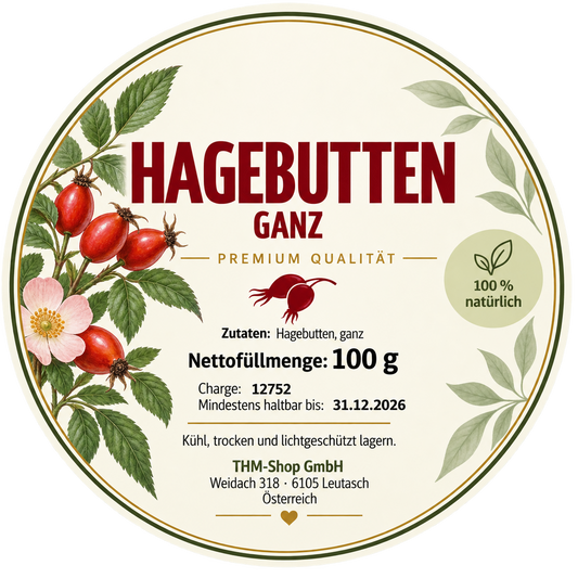 Hagebutte ganz 100g