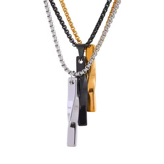 Halskette Edelstahl Herren Kollektion 2