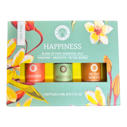 Hapiness ätherische Öle 3er Set Song of India