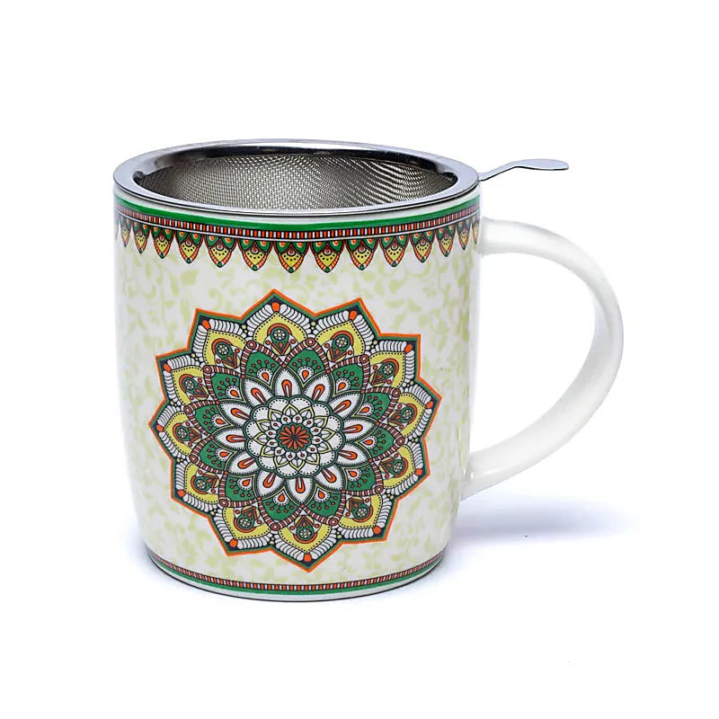 (Tee) Tasse Mandala Grün