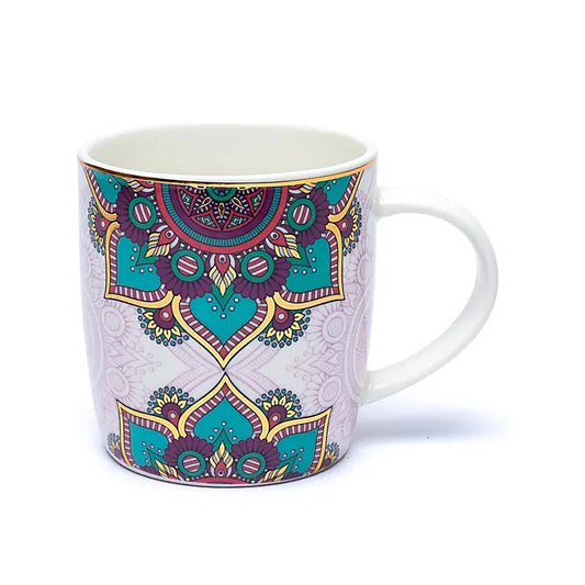 (Tee) Tasse Mandala Türkis