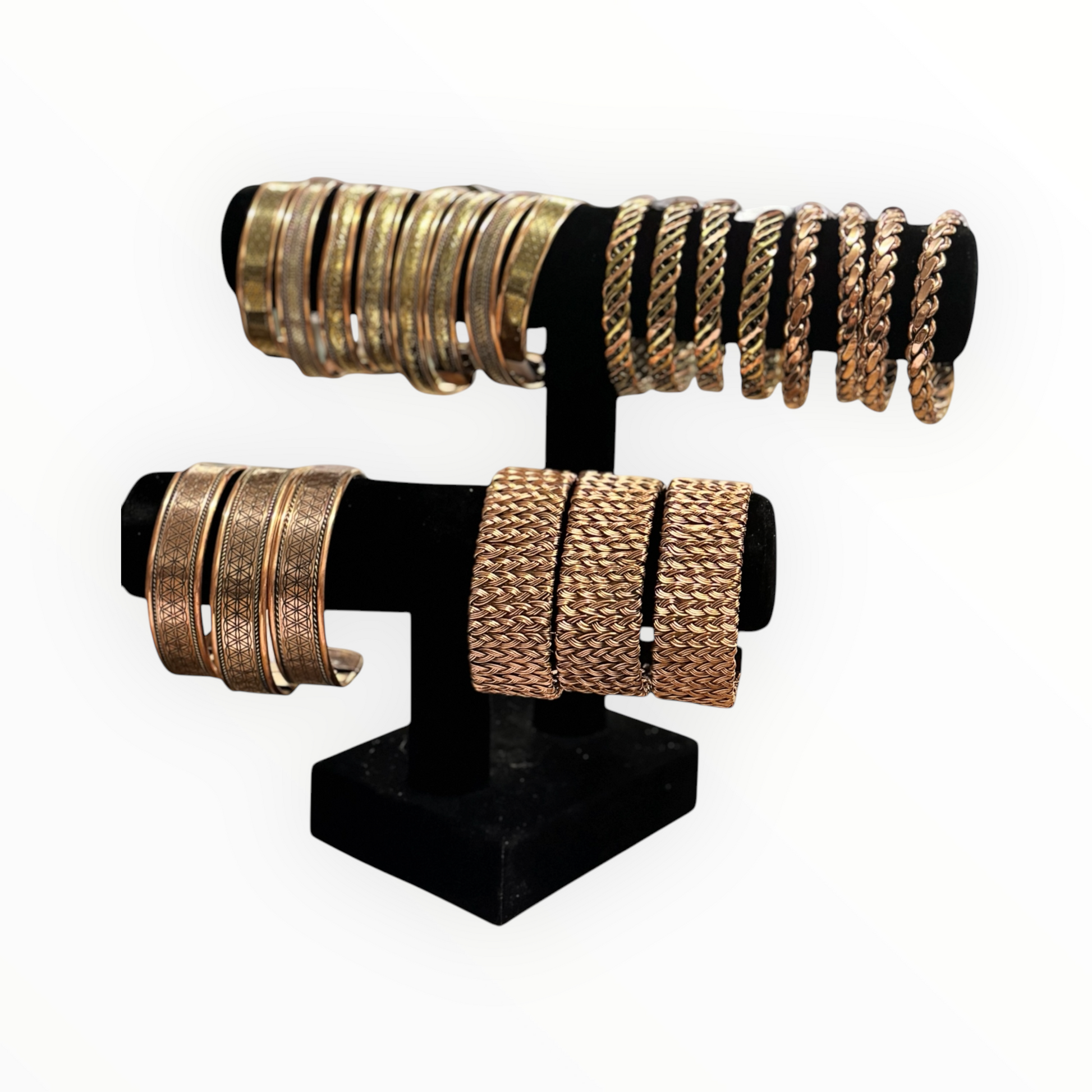 Kupfer Ständer Armbänder