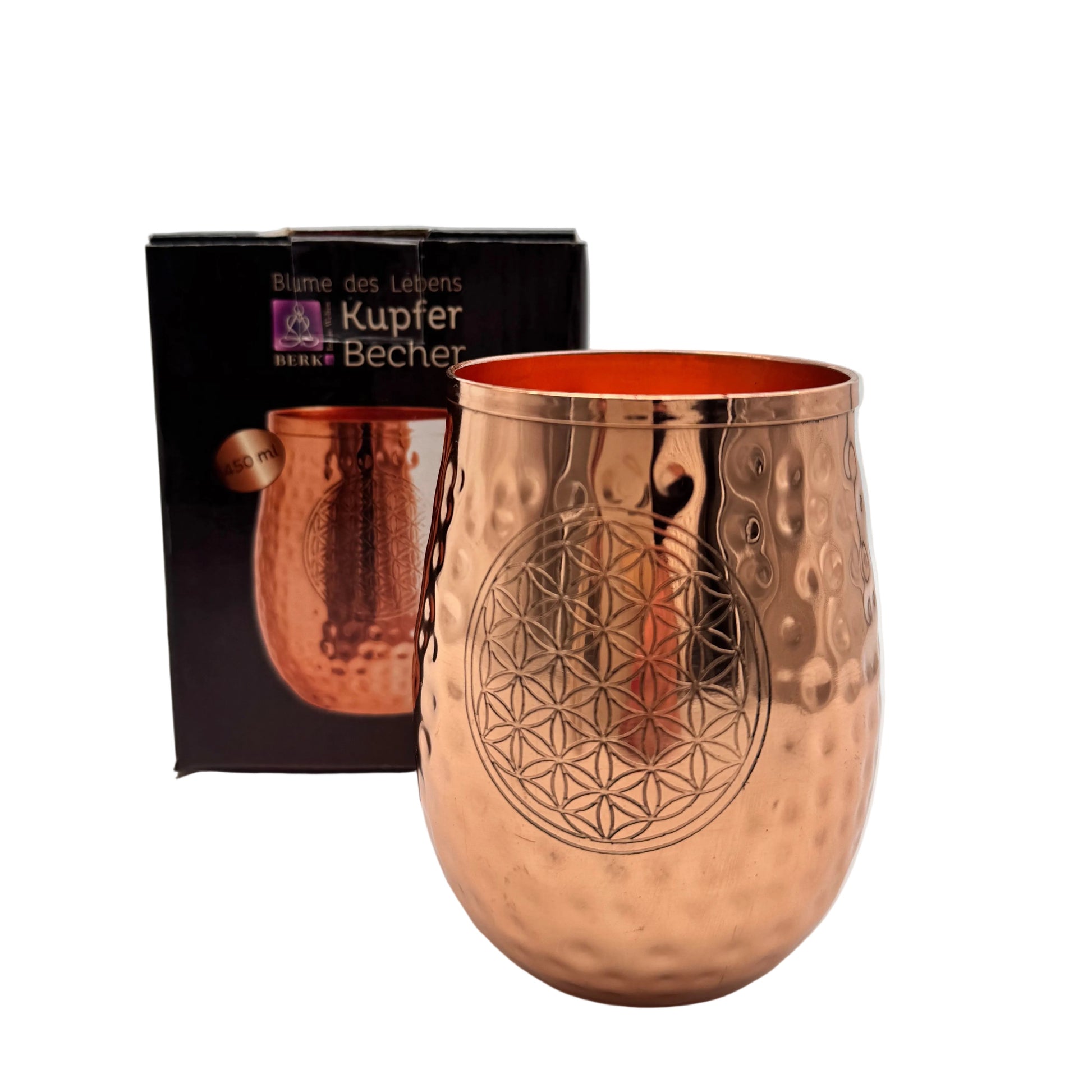 Kupfertrinkbecher 450 ml