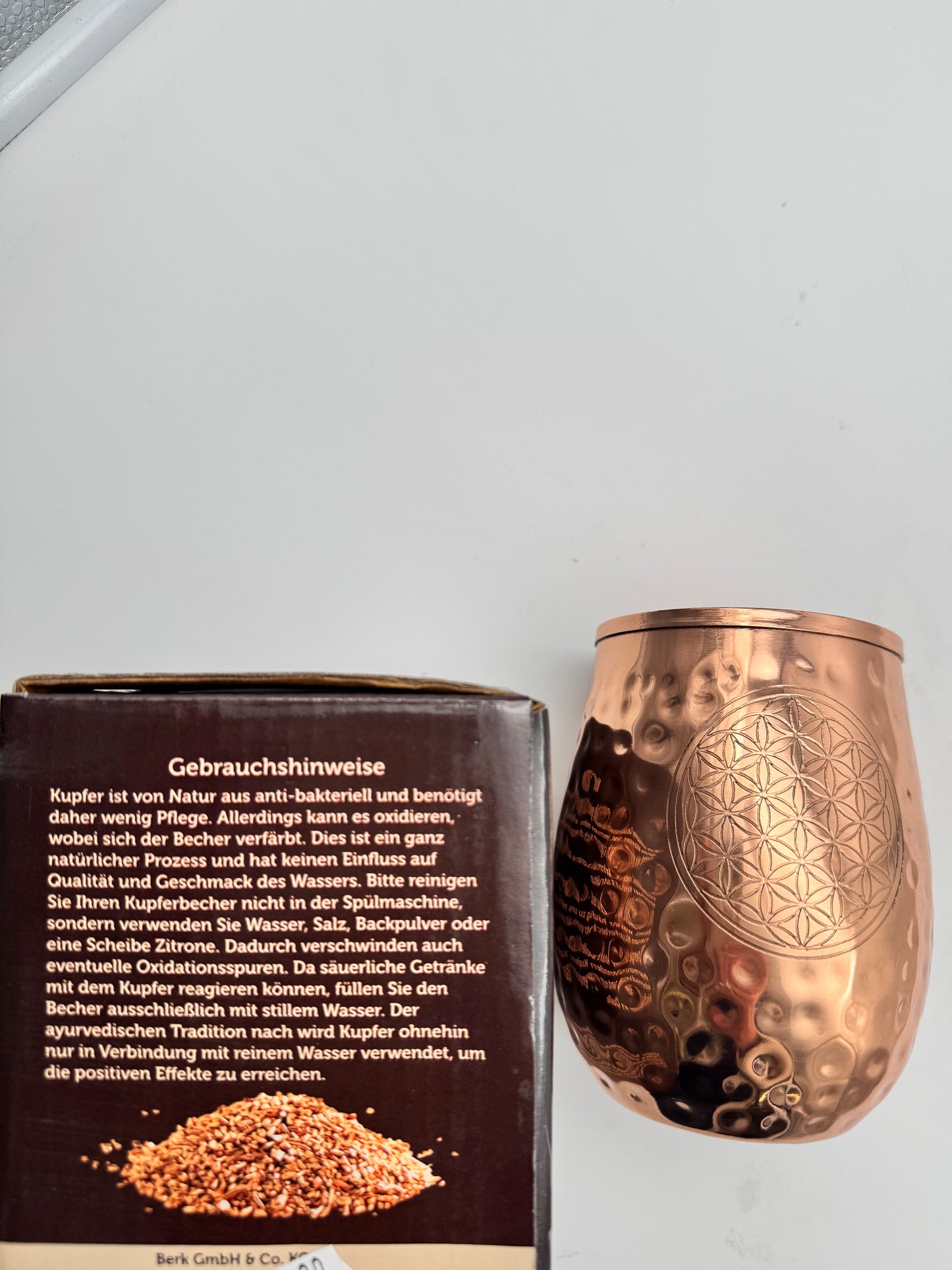 Kupfertrinkbecher 450 ml