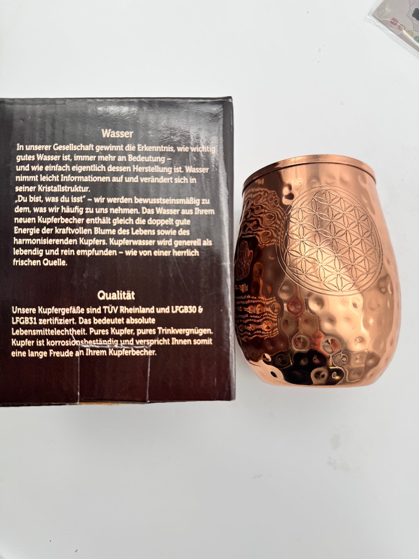 Kupfertrinkbecher 450 ml