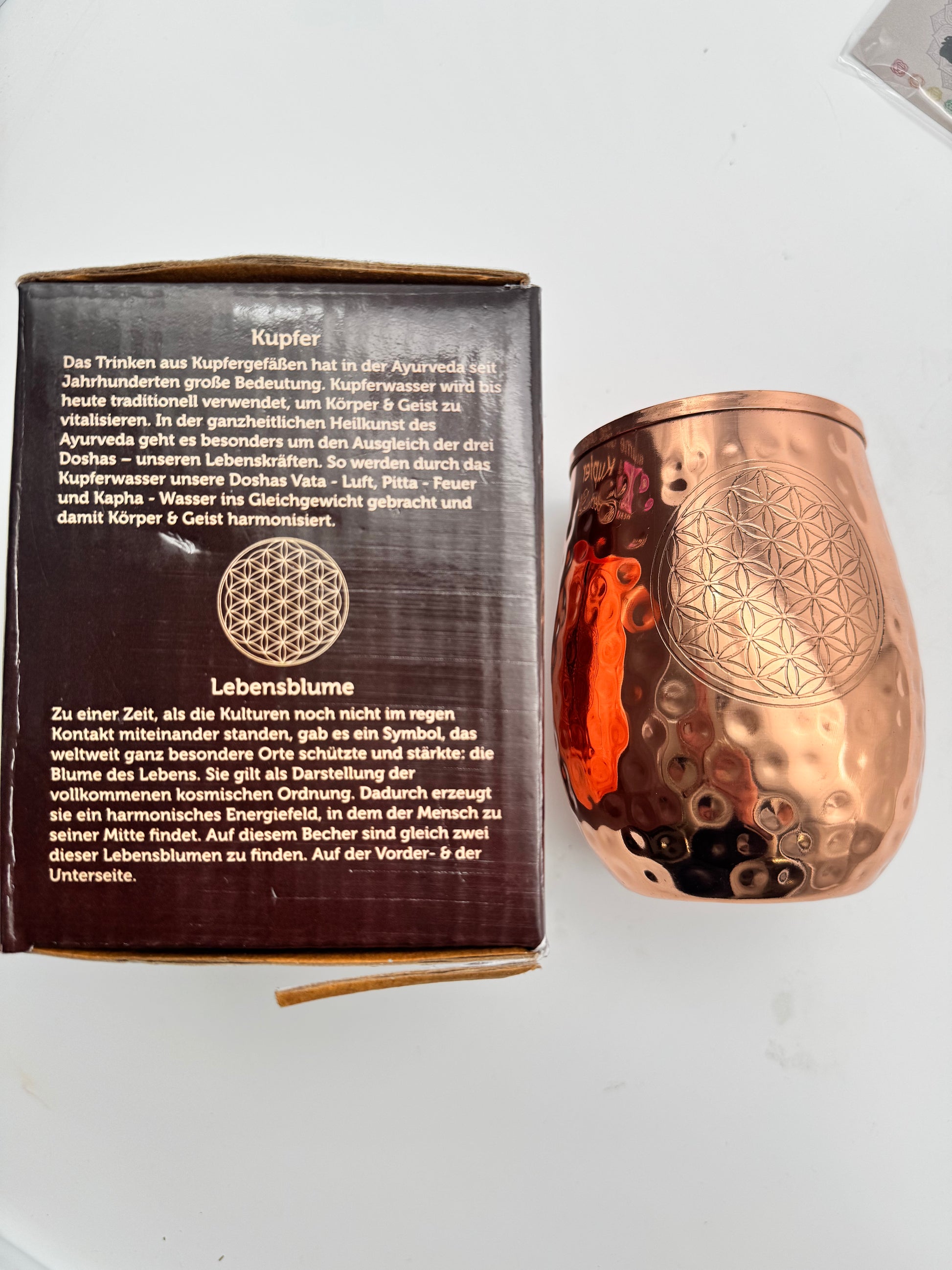 Kupfertrinkbecher 450 ml