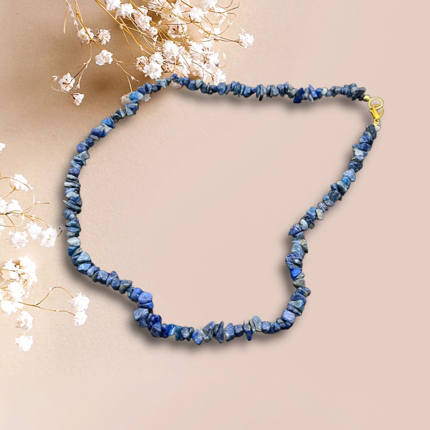 Splitterhalskette Lapis Lazuli