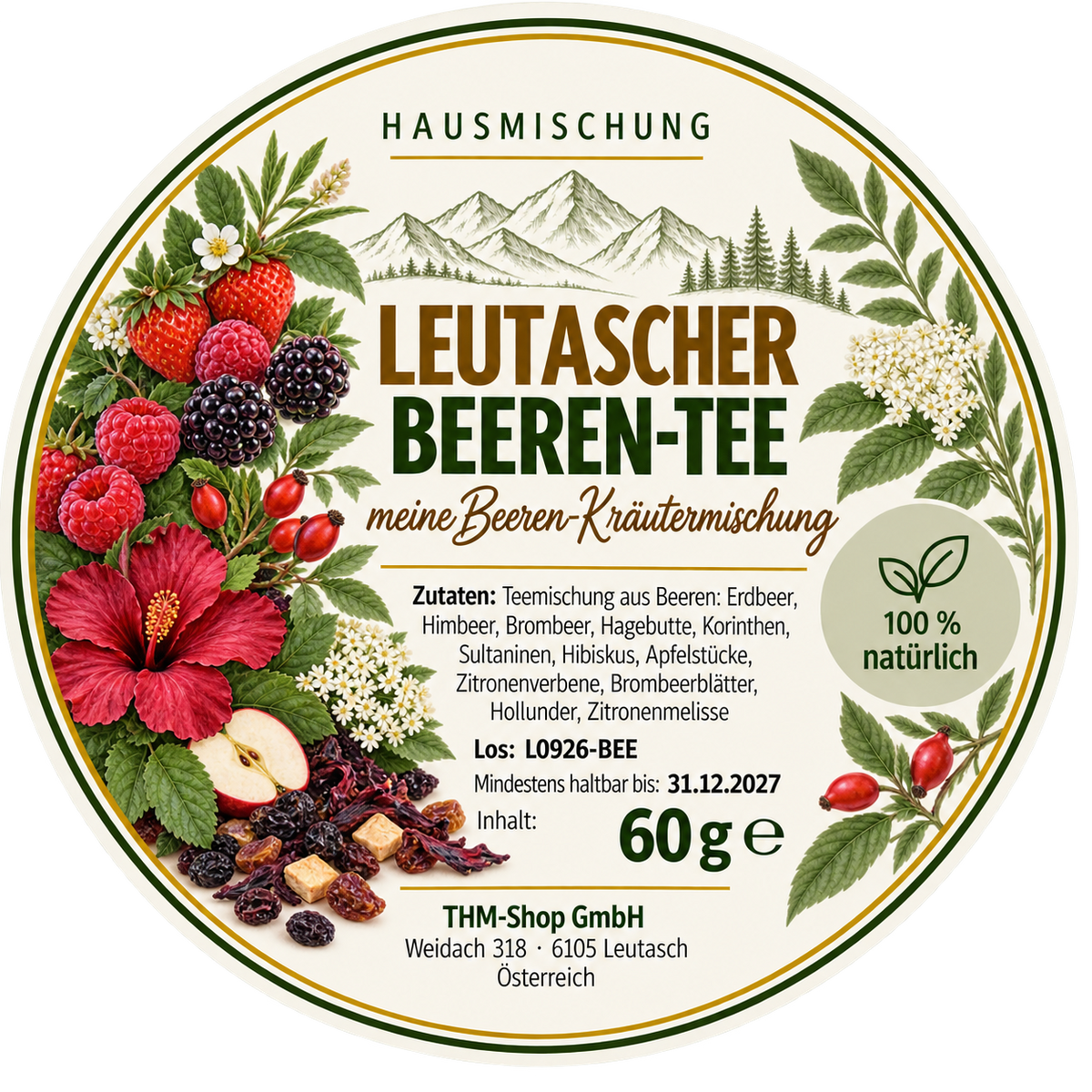Leutascher Beeren-Tee