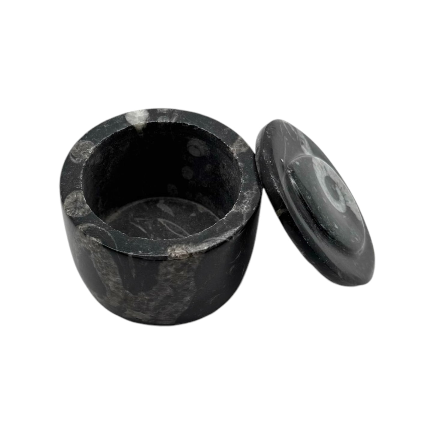 Natursteinschale ca  6x6x6 cm