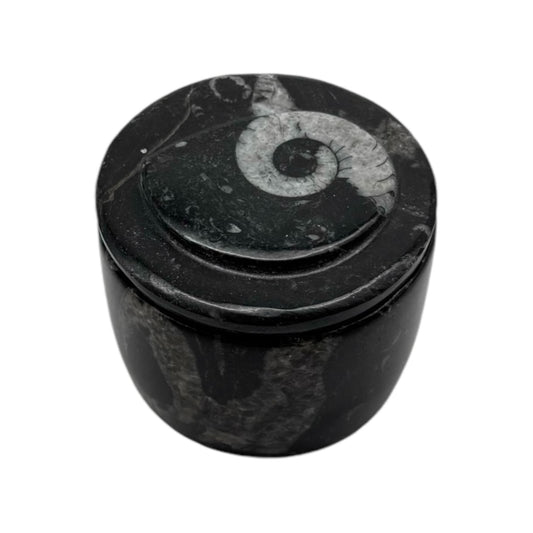 Natursteinschale ca  6x6x6 cm