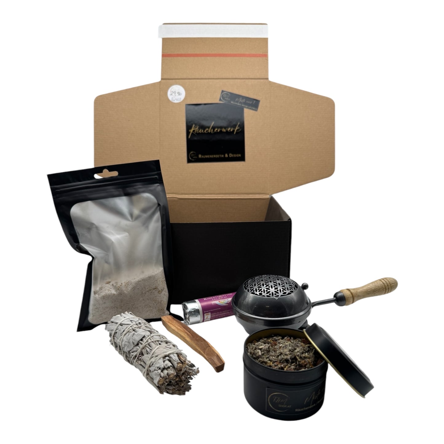 Räucherset „Miste aus" (Hausreinigung)