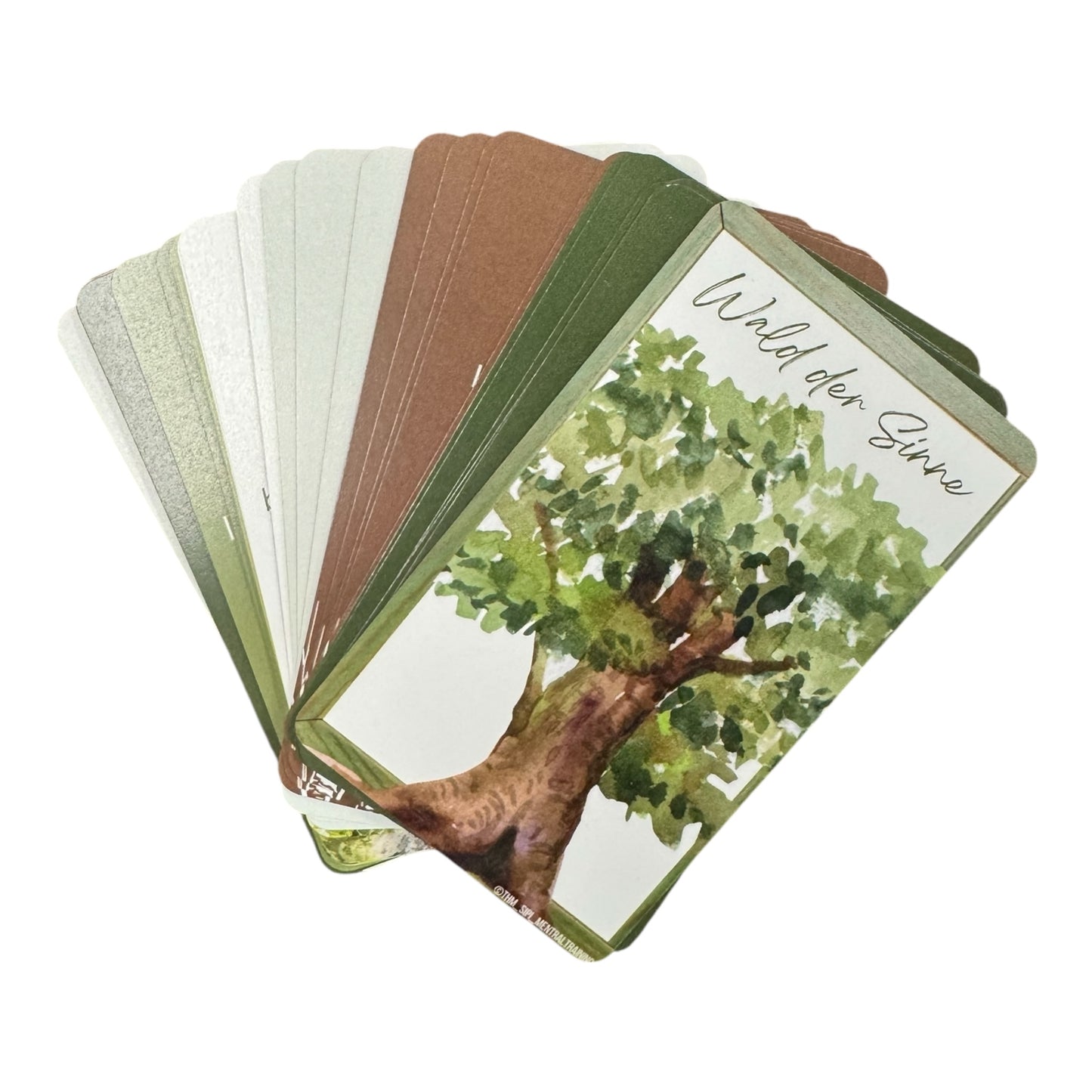 Wald der Sinne Affirmationskarten