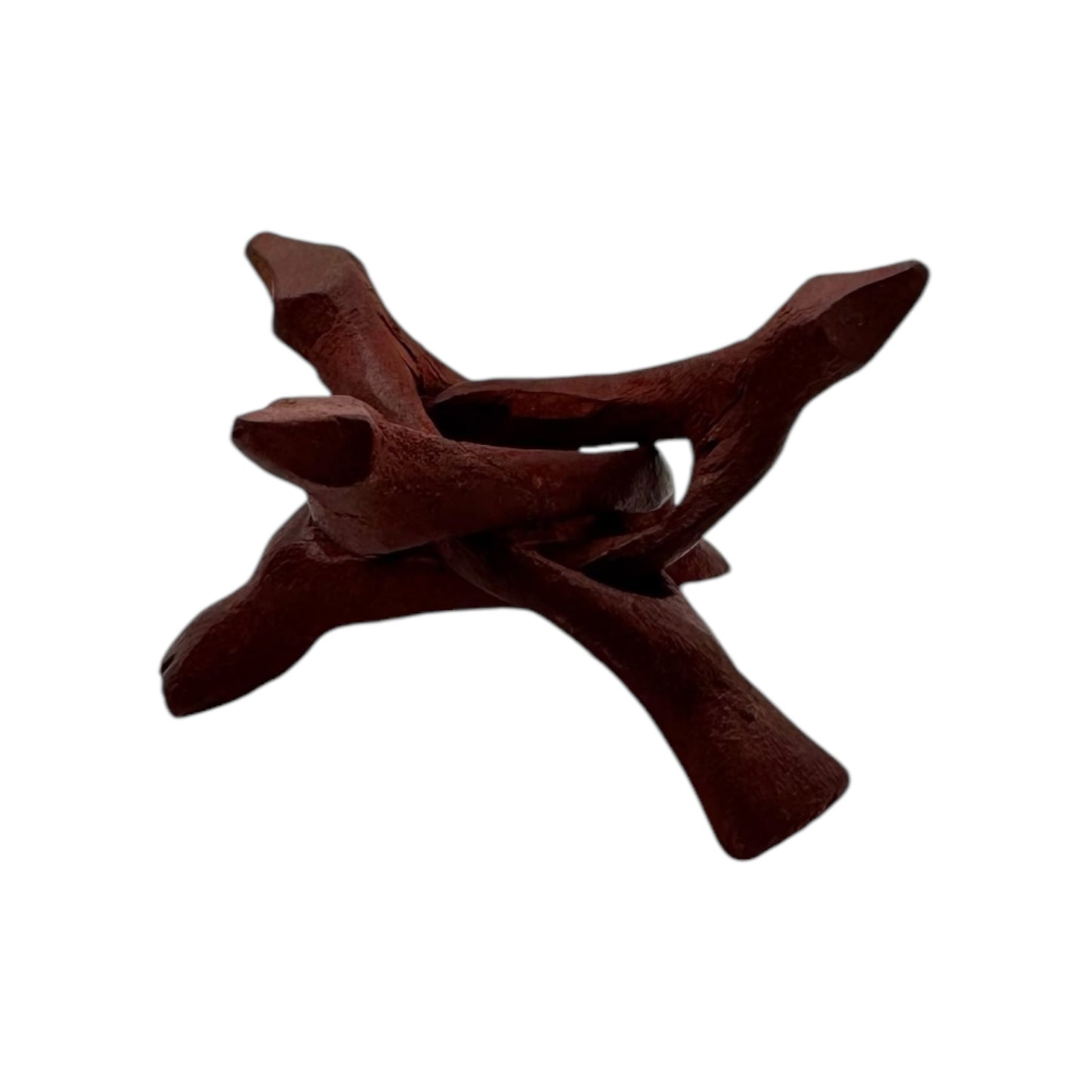 Holzfuss dunkel für Kristallkugeln ca 6-8cm