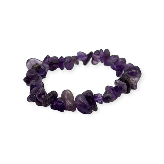 Splitterarmband Amethyst