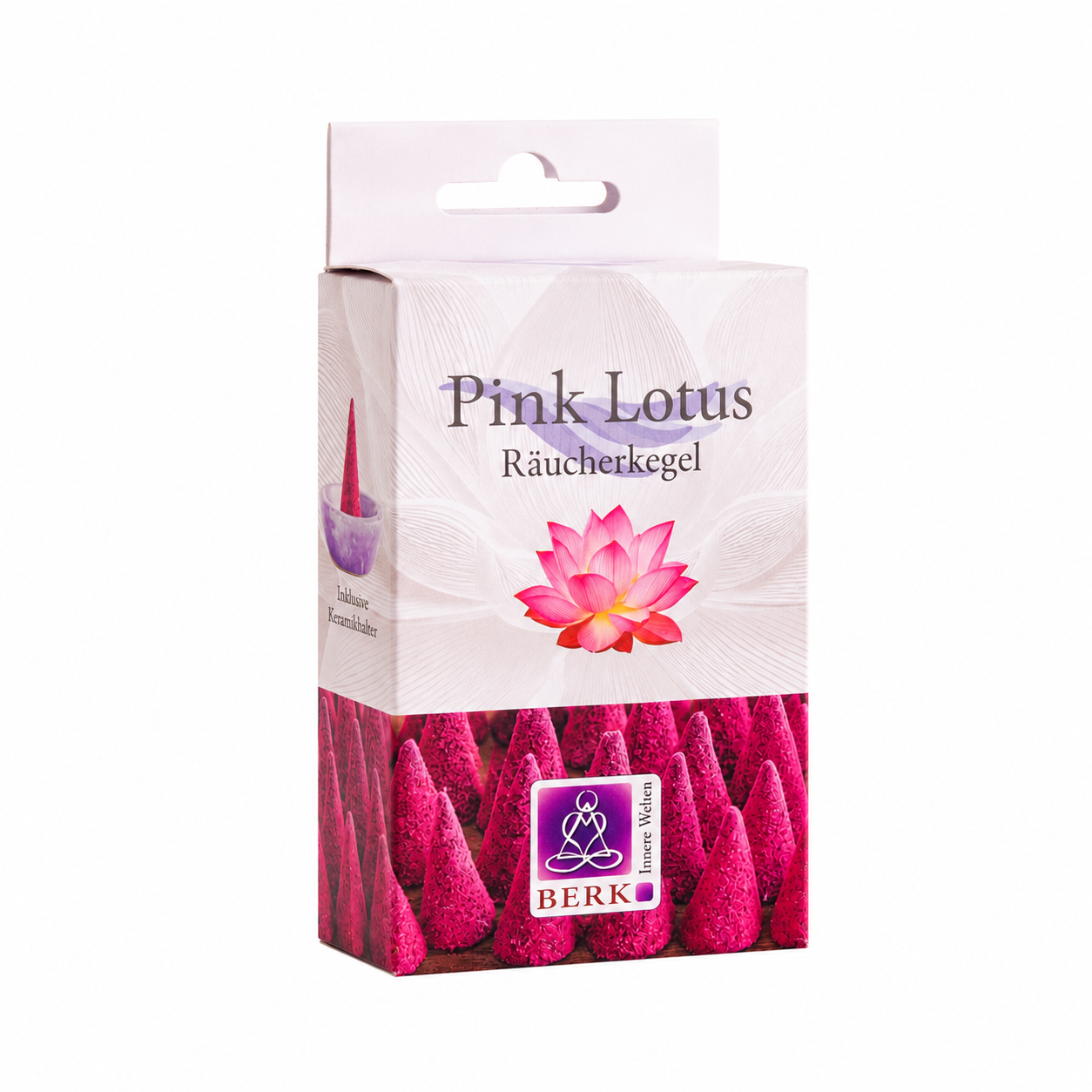 Räucherkegel Pink Lotus