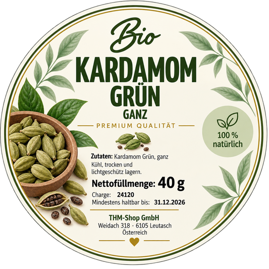 Kardamom grün ganz 40 g