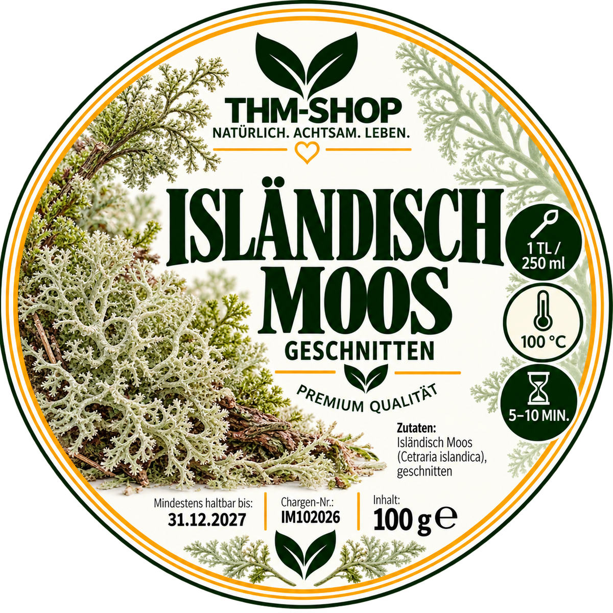 isländisch Moos 250 g