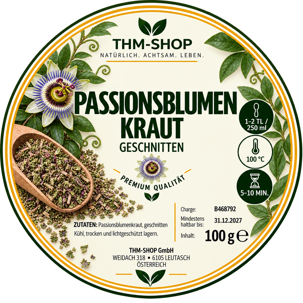 Passionsblumenkraut 100 g