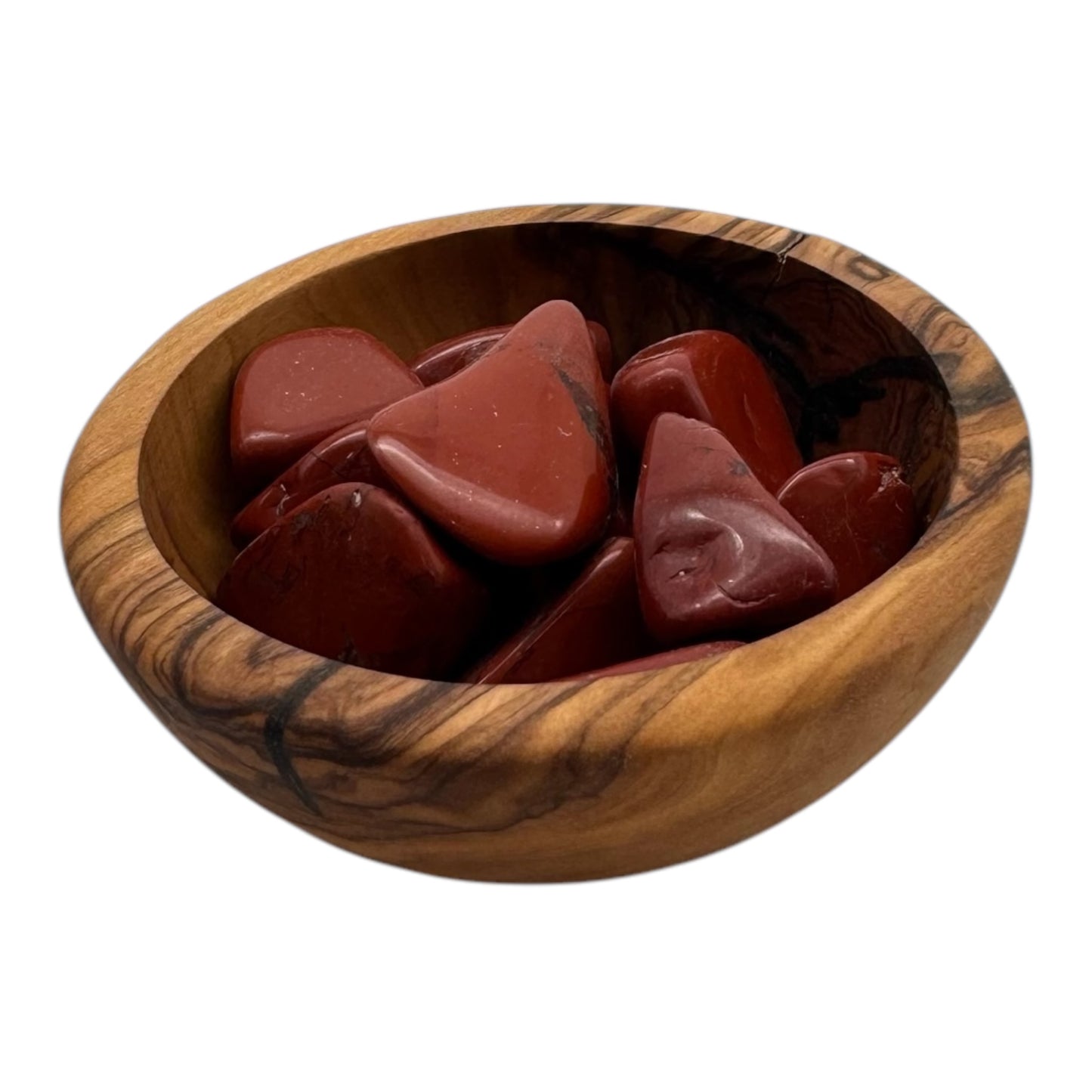 Roter Jaspis Geschliffen