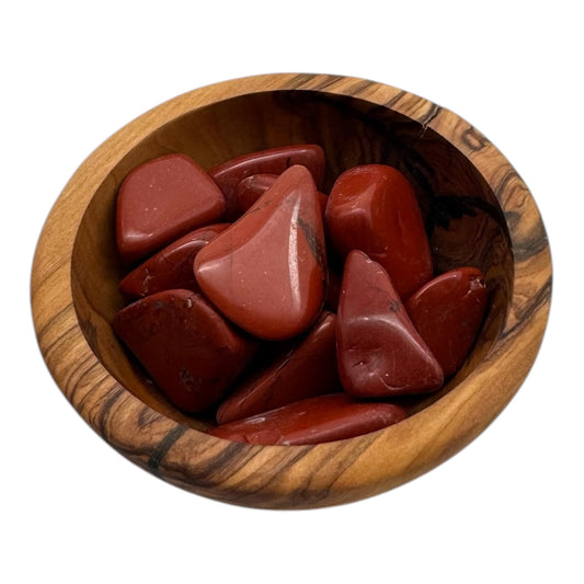 Roter Jaspis Geschliffen