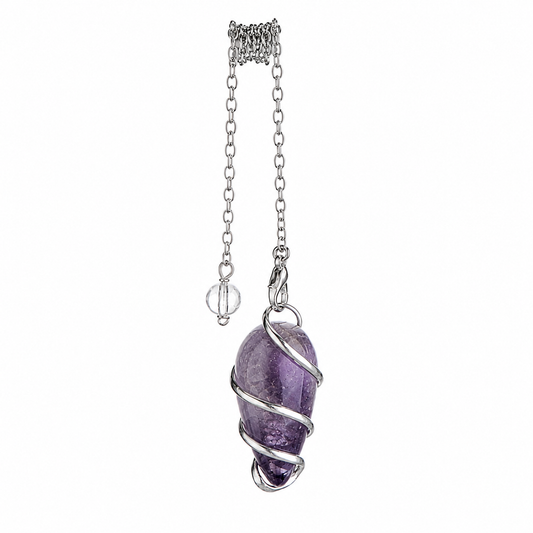 Spiral Pendel Amethyst