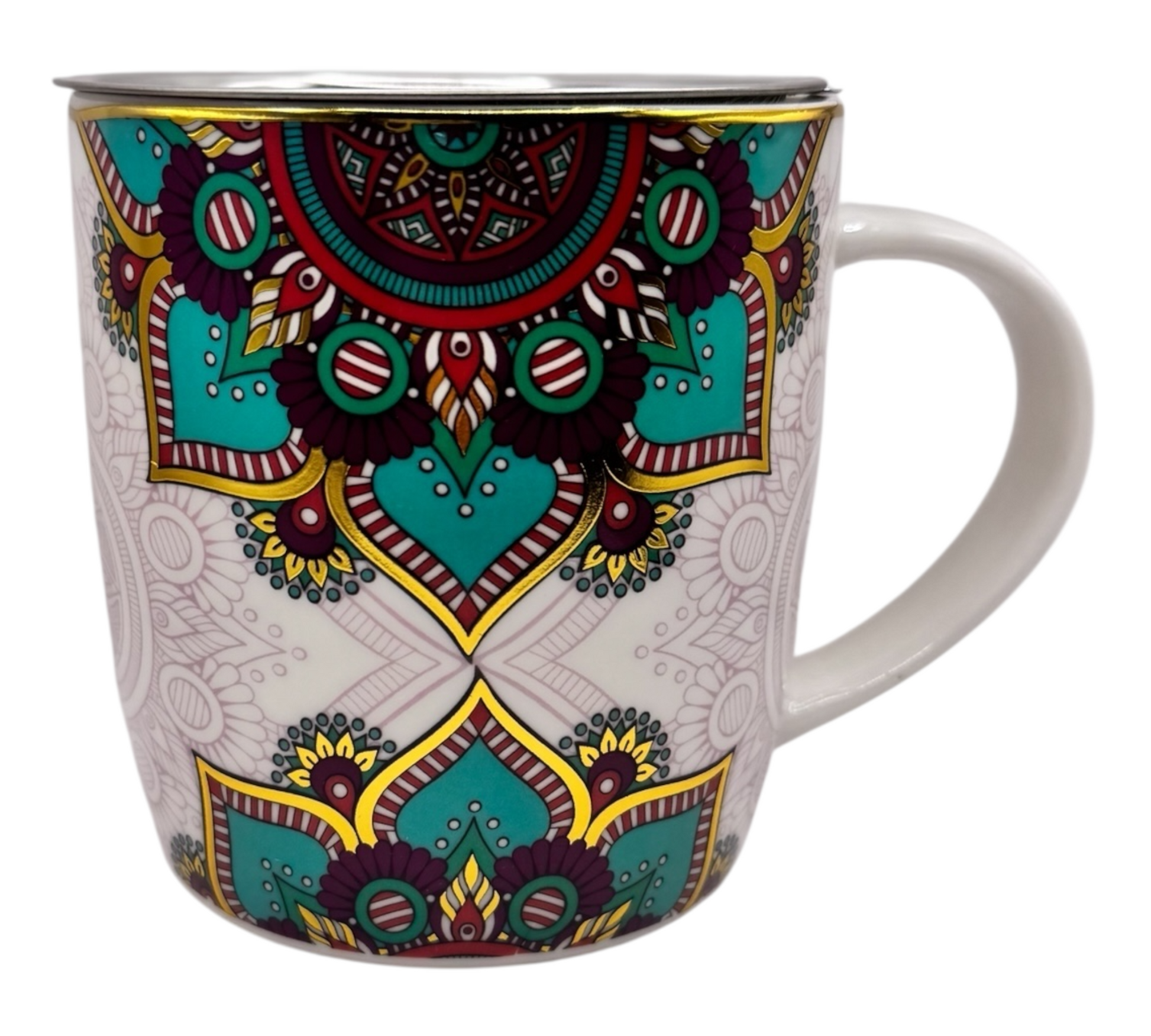 Teetasse mit Sieb Mandela 2